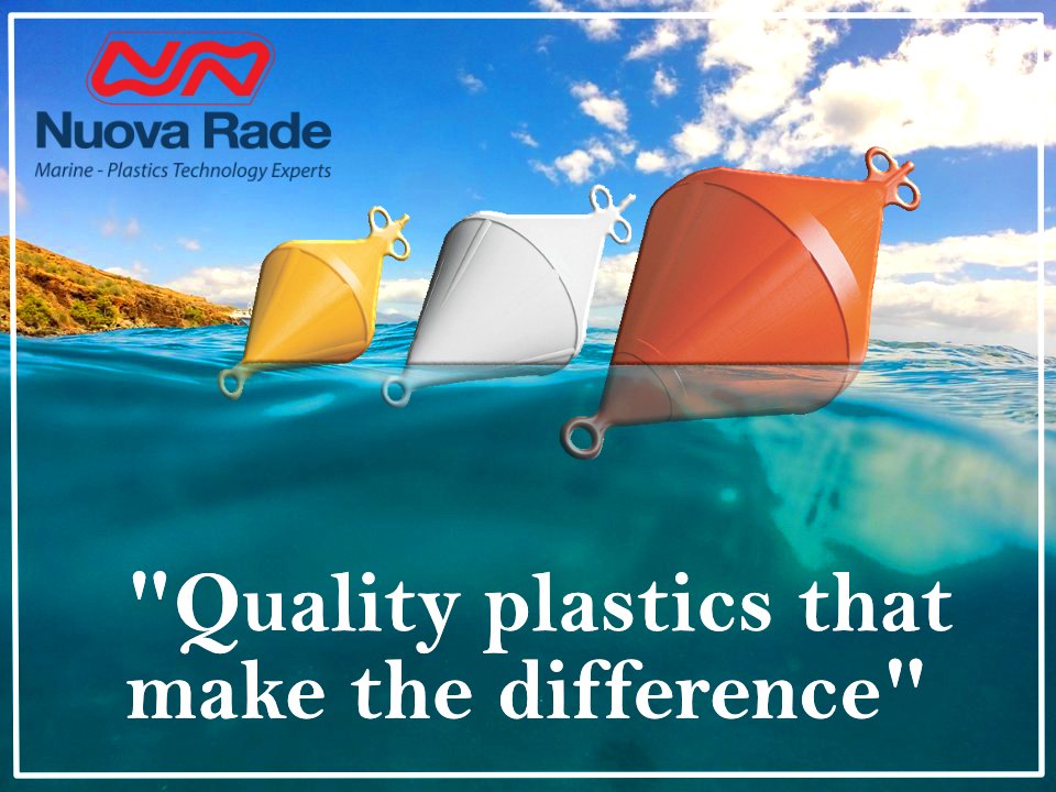 NuovaRadecom's tweet photo. What makes Quality Plastics different? 
☑First quality raw materials; ☑constant care for any design aspects; ☑highly performing manufacturing process controls.

Learn more : https://t.co/mPYDqCxGcN

#NuovaRade #Marine #Plastic #Products #mooring #buoy https://t.co/7tFQyluLQA