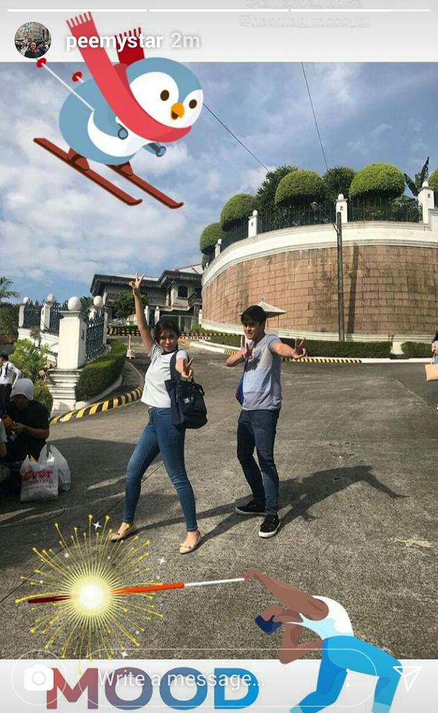 JLGofficial_'s tweet photo. Kulit netong dalawa hahaha! Pero si @iamAndalioLoisa talaga ang nagdala haha.  

#TGSTaping

© @pamibarrola https://t.co/KNcesE3nSe