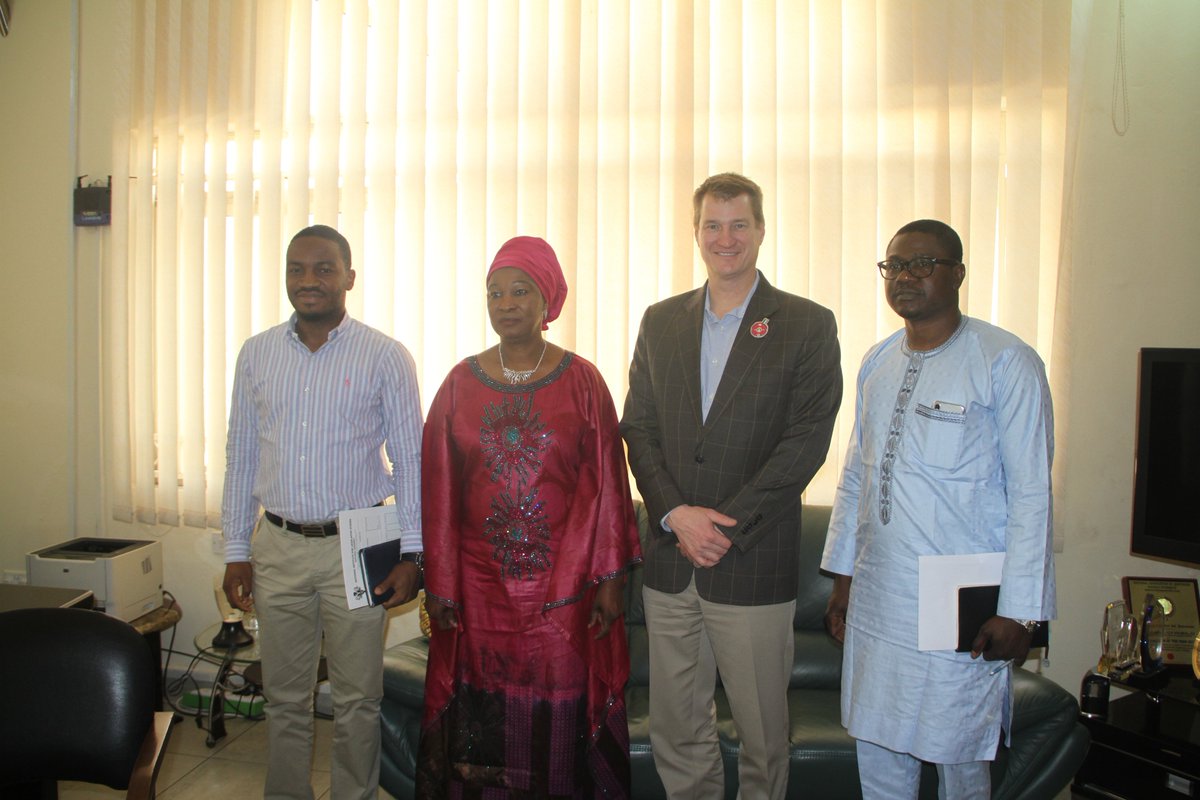 the meeting had in attendance the Director General, NILS, Prof. Ladi Hamalai(2nd L), Senior Director, <a href="/Kennedy_School/">Harvard Kennedy School</a> , Executive Education, Neal Duckworth(3rd L), Special Assistant to the DG of NILS, @jakeazumi (R) and Assistant Manager, Training at NILS, <a href="/DrFrancisOjie/">Francis Ojie</a> (L)