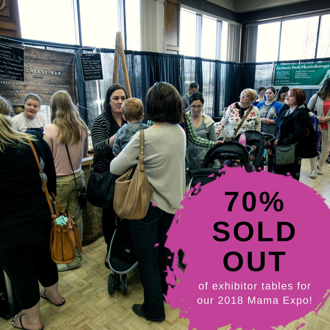 Our exhibitor spaces are 70% sold! If you intend to register but haven't yet, connect with us asap at themamaexpo@gmail.com. #themamaexpo2018