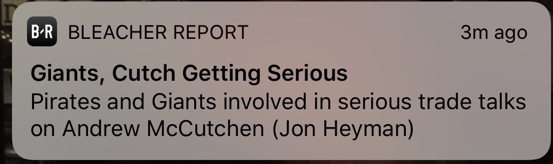 GoldenBoy1214's tweet photo. Breaking News: McCutchen traded to giants for a washing machine and a pack of starburst... Let’s not go back to 20 years of losing seasons #KeepCutch https://t.co/emKXAmjjHr