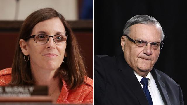 Arizona GOP primary for Senate: McSally 31% Arpaio 29%