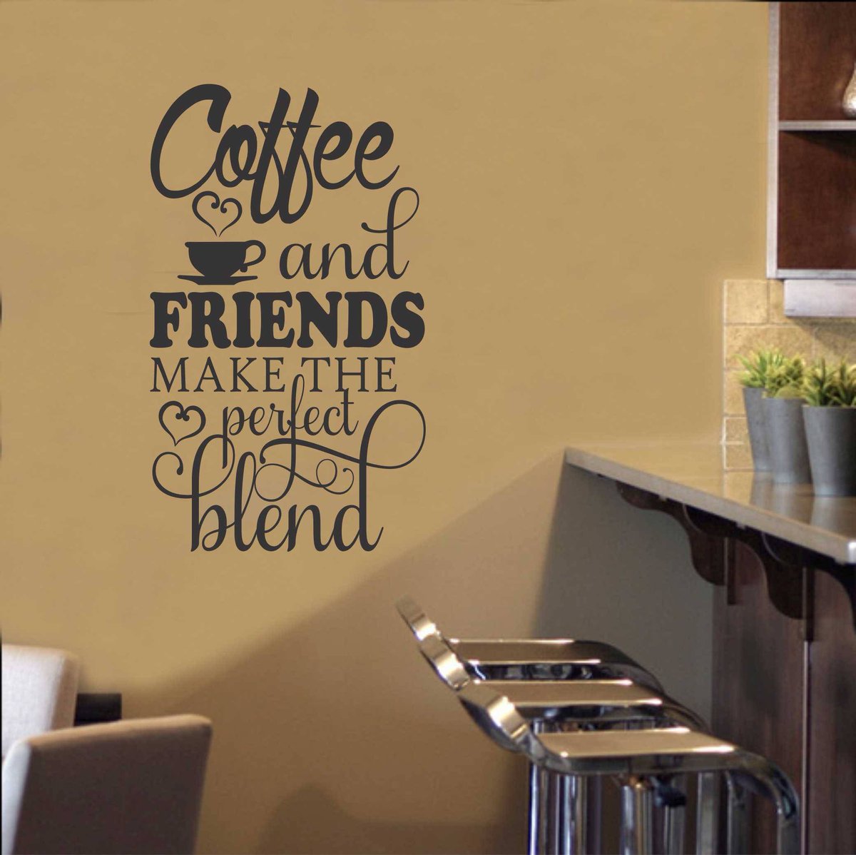 Walls_That_Talk's tweet photo. #Coffee and #Friends Quote, Vinyl Wall Lettering, Vinyl Decals, Wall Quotes, Vinyl Letters, Wall Words, Coffee Decal, Gift for Friend https://t.co/hOJt9L9SeC #homedecor #ETSYcreativity #etsygifts #epiconetsy #tempt https://t.co/uKYOQanpYz