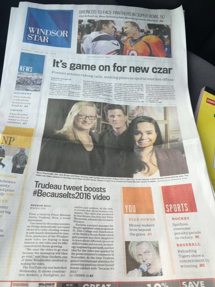 nour_unfiltered's tweet image. I really enjoyed our #cartherapy session  talking about my passion for @Build_ADream, finding your purpose and reminiscing over our #becauseits2016 video. I can’t believe it’s been two years since the Prime Ministers retweet! Great things can happen when we work together