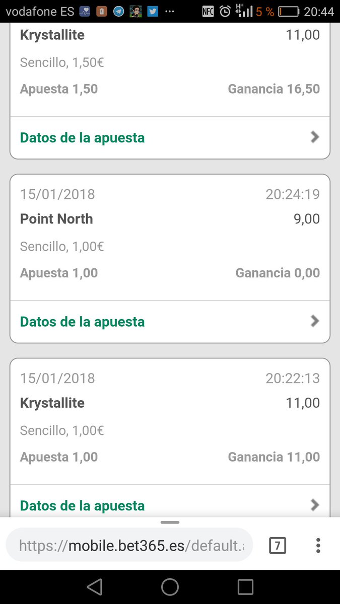 Hoy no publiqué todo, pero en breves empezaremos. Estas cuotas nos esperan. Verdeada justo ahora