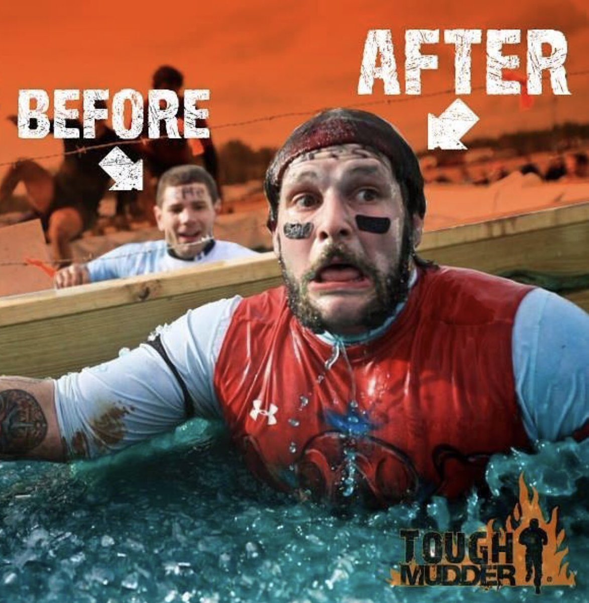 OptimusJoe72's tweet photo. Tough Mudder is equally mental and physical! Are you ready for 2018? #toughmudder #arcticenema #mudon #ocr #obsatcles #ocrtraining #tmambassador https://t.co/YY8vLOJpzC