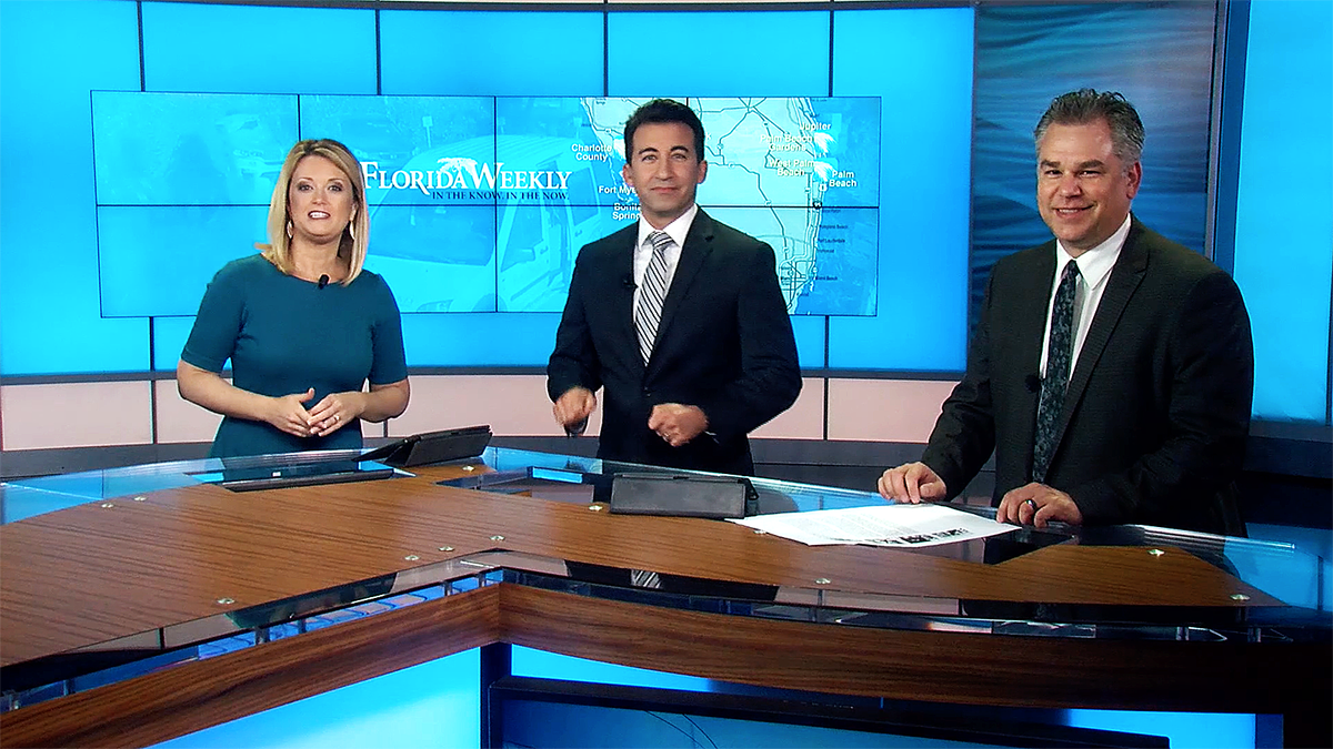 FloridaWeekly's tweet photo. Discussing Florida Weekly’s latest edition on air at NBC. https://t.co/HLAWcRHfSj https://t.co/o0ZxxnCZU2