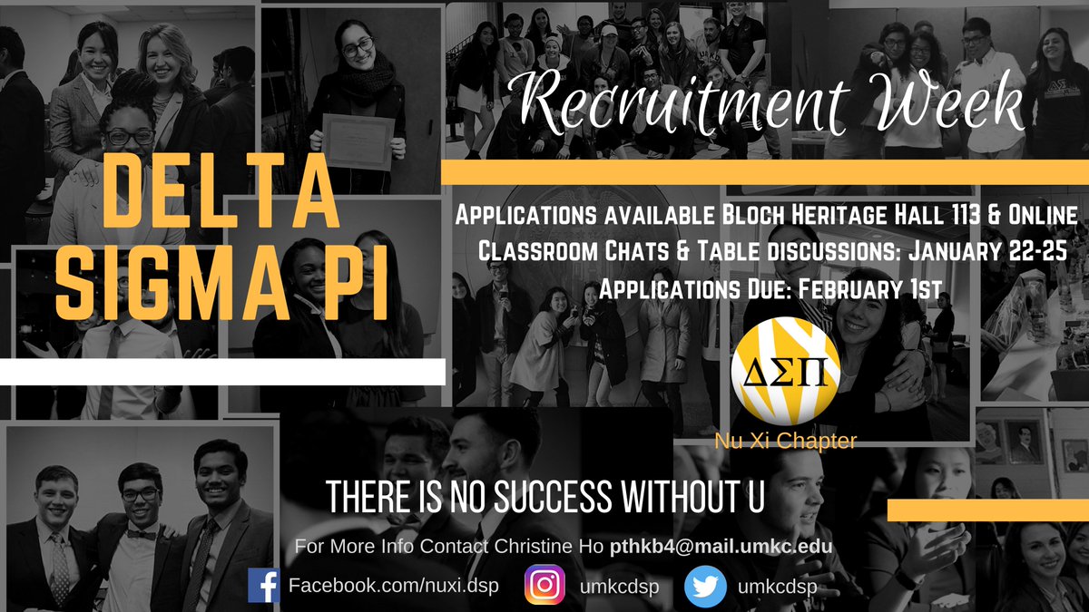 UMKC Delta Sigma Pi tweet media