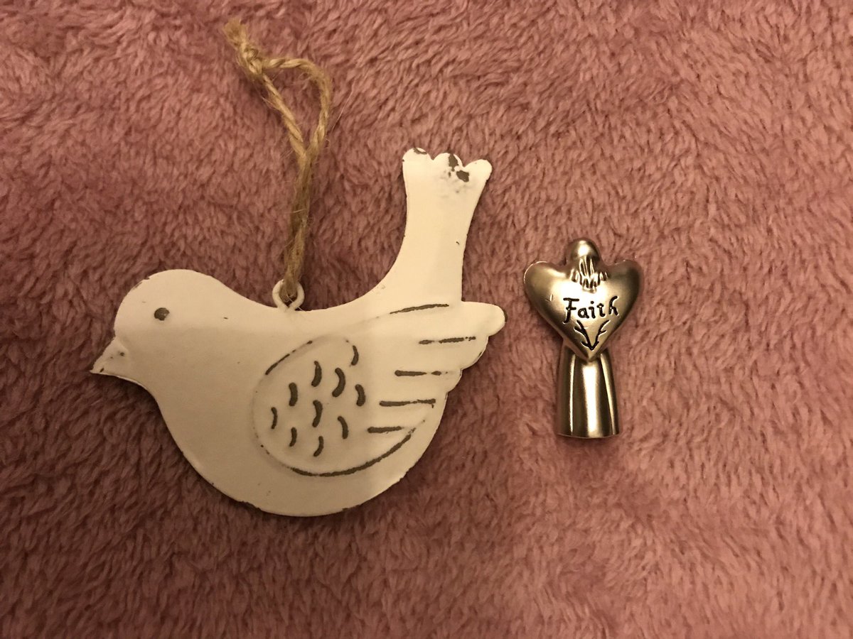 lorrainecalvey's tweet photo. My Xmas present clues from my sister - tickets to see @Palomafaith (I guess it from just the dove 🤗) https://t.co/3FnByBqalt