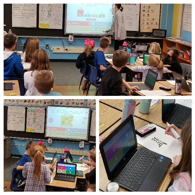 Problem solving equals Friday fun with Kahoot! <a href="/MrsT_MTPS_NS/">Mrs. Tomafsky</a>  @NutSwampTigers  <a href="/MTPSpride/">Middletown Township Public Schools</a>  #teamtiger  #MTPSPride