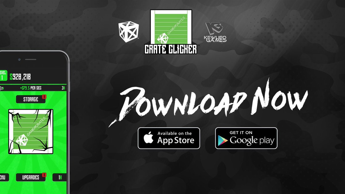 CrateClicker's tweet image. #CrateClicker is back on both the Google Play and App Store! Download it now!

iOS: itunes.apple.com/us/app/crate-c…

Android: play.google.com/store/apps/det…