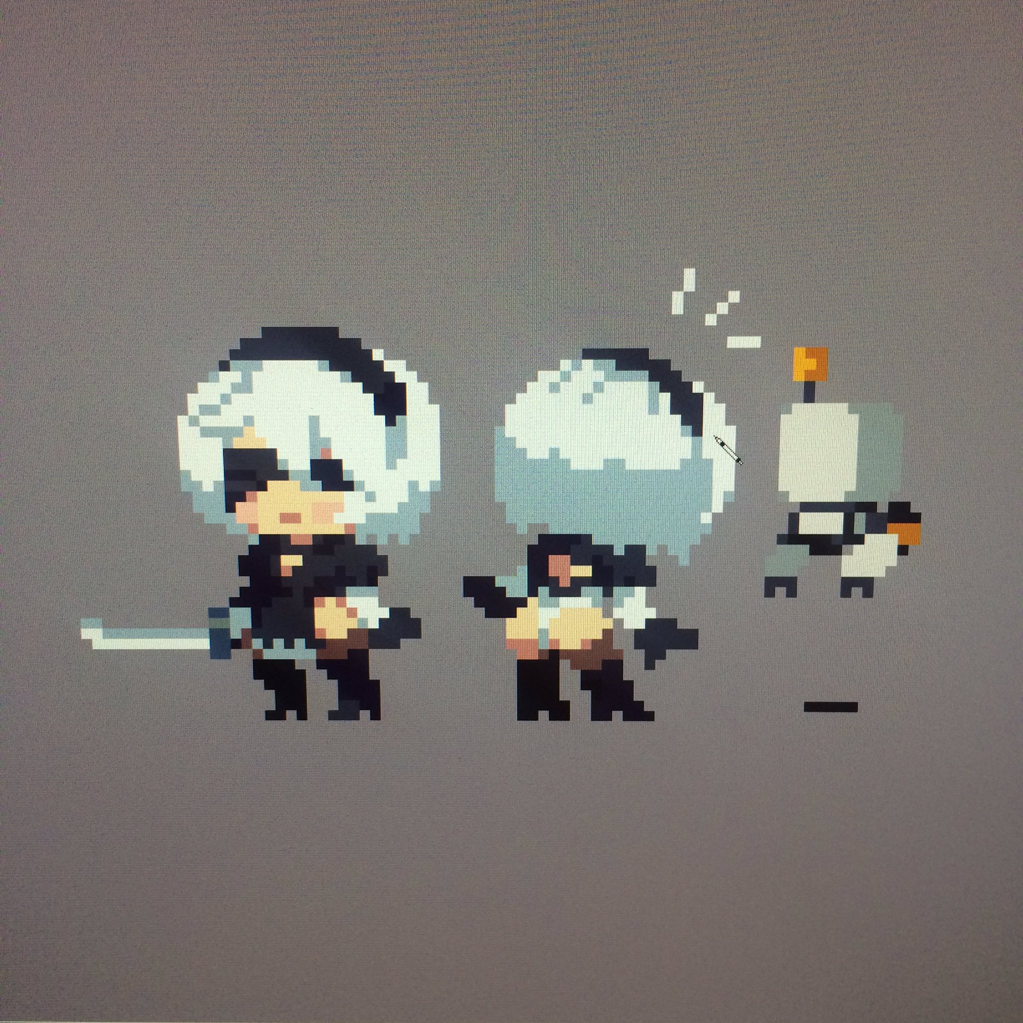 2b пиксель арт
