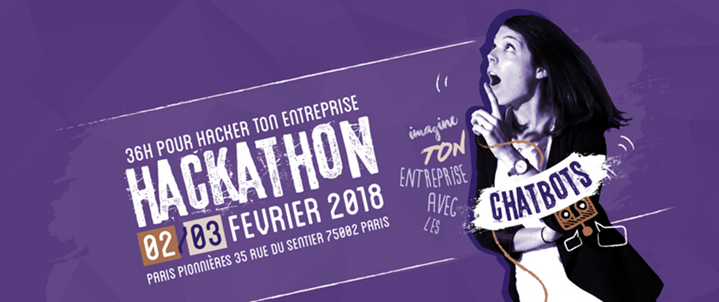 JGuyTroyes10's tweet photo. #Hackathon @wavestoneFR pour expérimenter techno chatbots et prototyper solutions innovantes qui transformeront expérience pro de demain. 10 000€ à gagner dont 5 000€  pour meilleure équipe! Prêts  à relever défi ? Inscrivez-vous sur https://t.co/qC7F5DIVZA avant 19 jan 2018!! https://t.co/AGLAIkwiGO