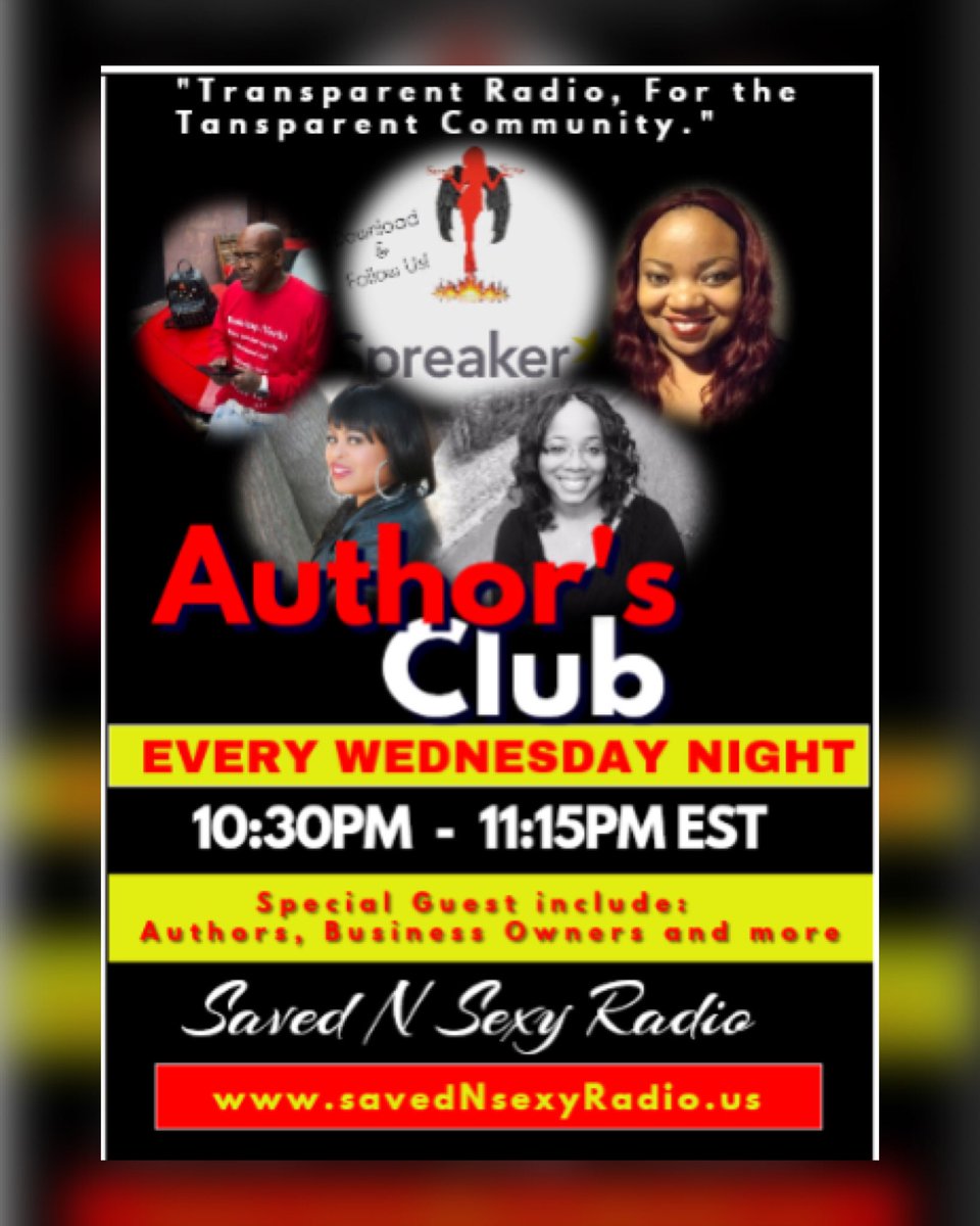 savedNsexyRadio's tweet photo. @DeNiseSelfCare #sponsor of #RYBNetwork #health n #wellness • #radio #author #business •
I learned so much during this interview. Follow us on #Spreaker and never miss an episode. https://t.co/IVV4sRfEUz