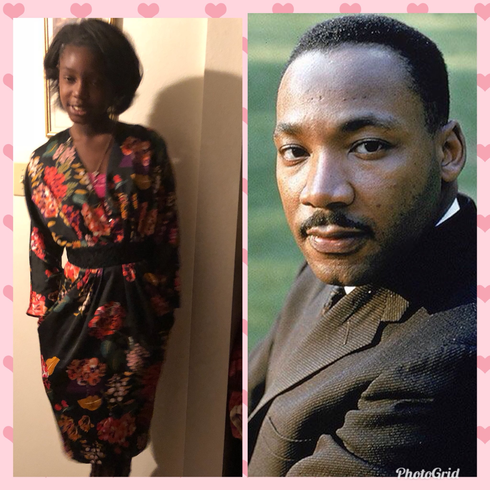 Happy birthday to my one and only baby girl Ariel Essie Mitchell and the Rev. Dr. Martin Luther King Jr.          