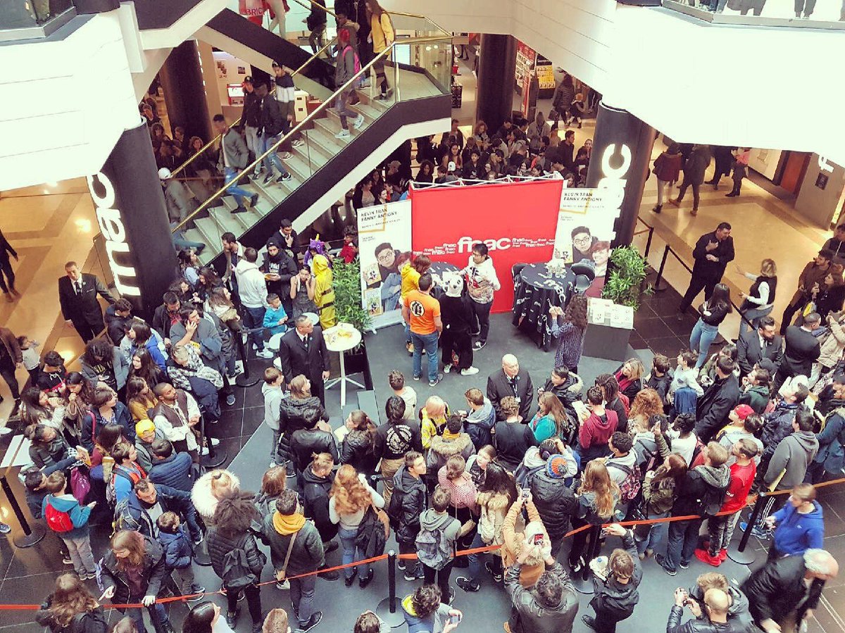 PolygoneMtp's tweet image. Merci à tous d'être venu ! 😘 Kevin Tran &amp;amp; Fanny Antigny au Polygone !