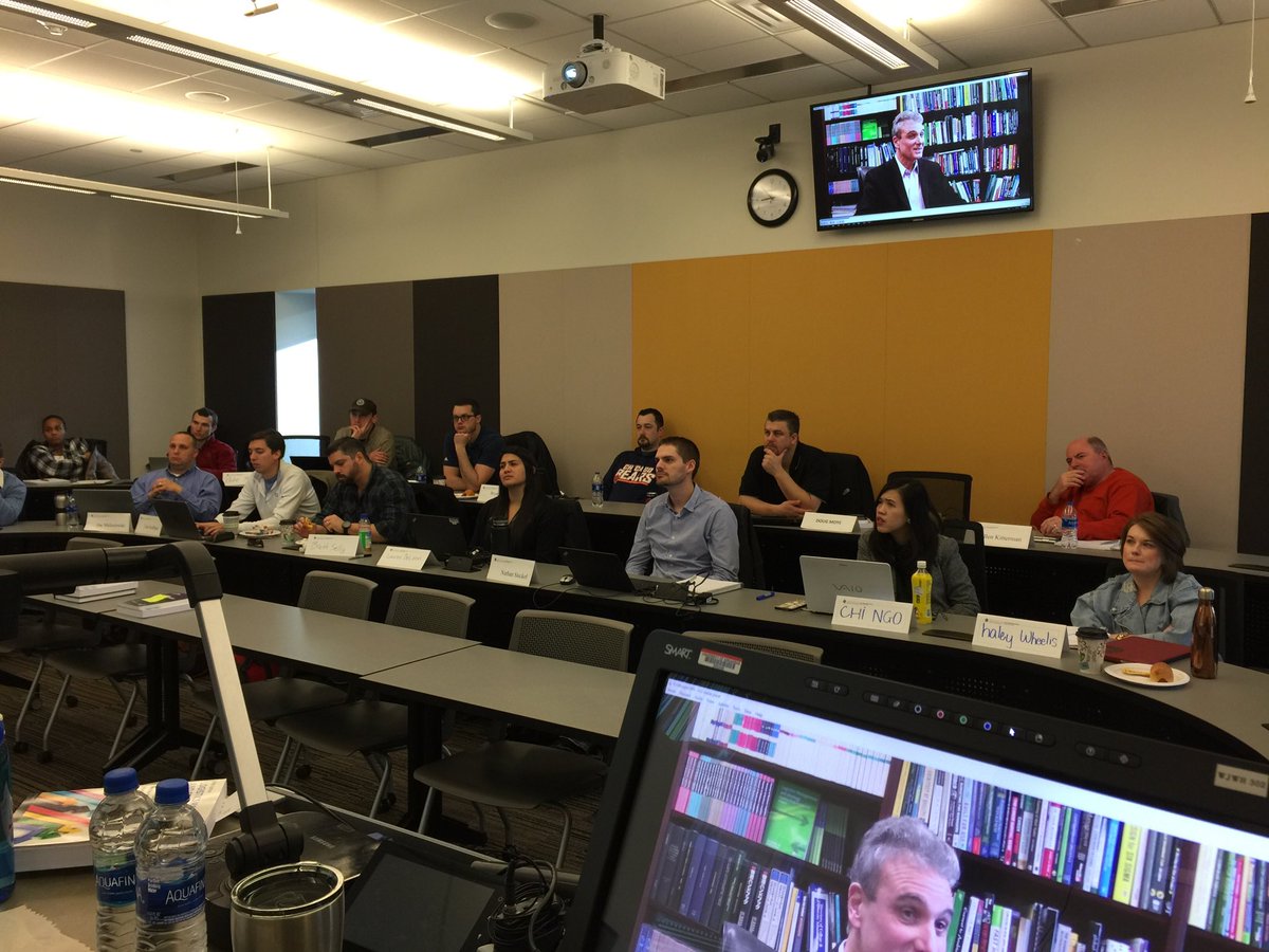 Thank you to Rick Blasgen <a href="/cscmp/">cscmp</a> for contributing to my <a href="/UArkansas/">University of Arkansas</a> <a href="/walton/">walton</a> EMBA class via video. Class asked for Rick to come and join again, Rick kindly agreed to do so - helping develop future supply chain leaders!