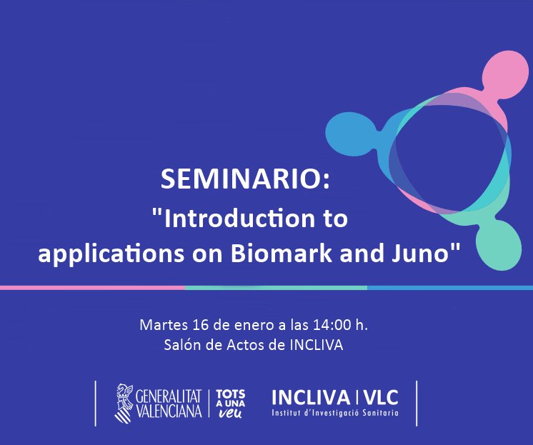incliva_iis's tweet image. Incliva ha adquirido, dentro de la estrategia de #EnfermedadesRaras, un sistema #BioMark HD de alto rendimiento. La presentación del equipo es mañana martes a las 14 h. en el Salón de Actos de @incliva_iis y en ella se nos informará sobre su funcionamiento y #aplicaciones.