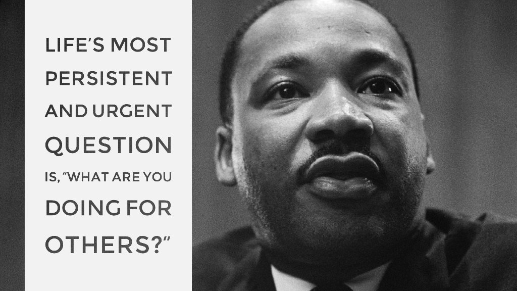Today we honor Dr. Martin Luther King, Jr. We are thankful for his leadership and inspiration. #MLKDay #MartinLutherKing