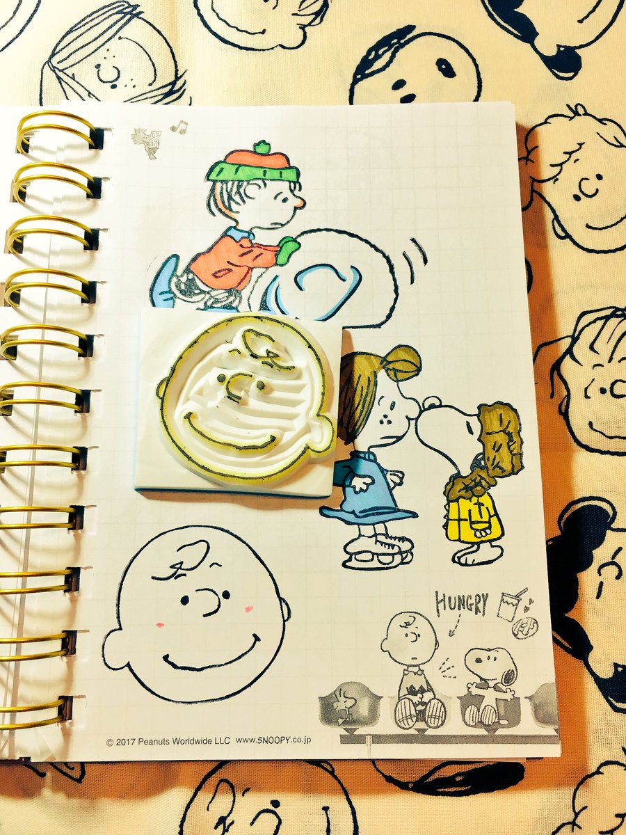 Snoopy はんこ スヌーピー 消しゴムはんこ チャーリーブラウン ハンドメイド