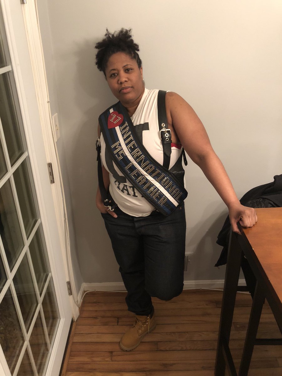 IMsL2017's tweet photo. Trade Complex going to a play party with their favorite Hater shirt on! Still trying to figure it out! #IMsBB2017 #IMsL2017 #MAL2018 #GirlComplex https://t.co/9346Bz0Qoy
