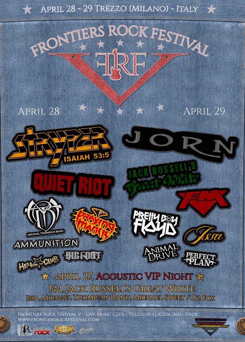 frontiersrockf's tweet photo. Are you ready for the new Frontiers Festival?
Buy tickets, w days tickets and VIP tickets now!
https://t.co/IVVk9WsaPc https://t.co/f76AdRU6E2