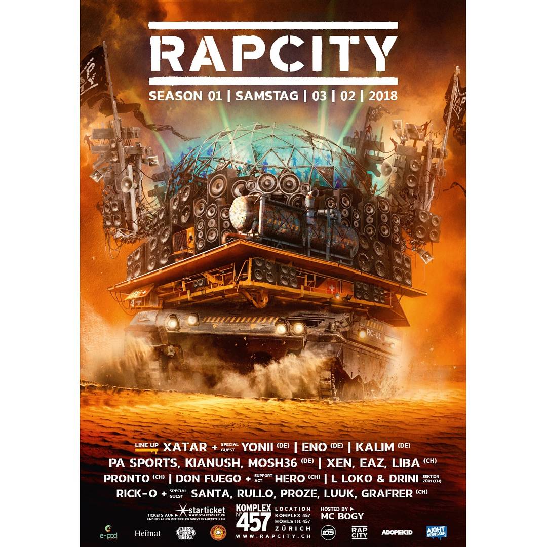 ADOPEKID's tweet photo. RAPCITY PLAKAT
ARTWORK BY ADOPEKID
#adopekid #rapcity #festival #poster #schweiz #xatar #kalim #yonii #pasports #kianush #hiphop #rap https://t.co/IblgTET8oW @XatarOffiziell https://t.co/EVZ4gOwkik