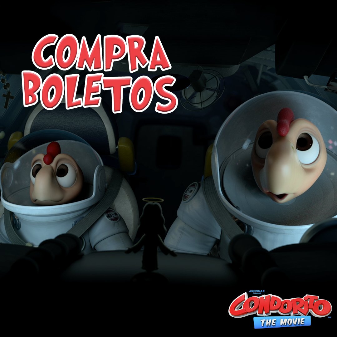 No te pierdas esta aventura junto a Coné y mis cumpas. Espero a verlos en los cines junto a mí. #Condorito - Ahora en todos los cines de USA.