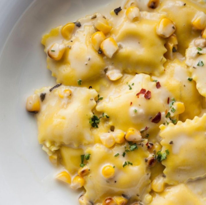 Is your New Year's resolution giving you the frozen lunch blues?

Bring flavor back into your life with our Memorial Express Lunch! You'll enjoy two courses for just $19, including our mouth-watering corn raviolini, made with sage essence and Texas corn. bit.ly/2D4bQkV