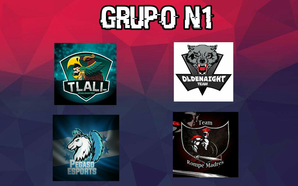 RhinoTournament's tweet photo. Grupo n1 https://t.co/0xjPtvJlXM