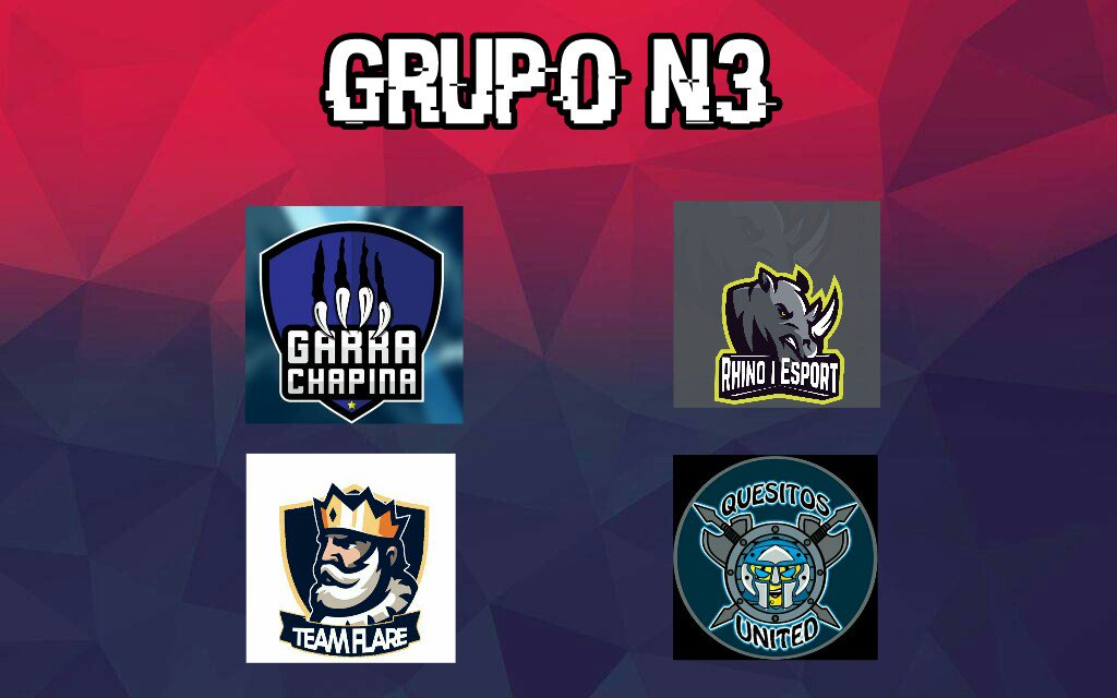 RhinoTournament's tweet photo. Grupo n3 https://t.co/6ooFnPTRYI