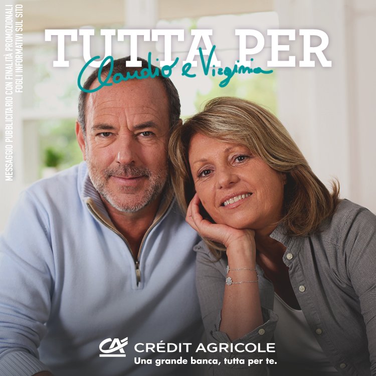 CA_Ita's tweet photo. #tuttaperte: #CréditAgricole ti supporta e ti guida nelle più importanti scelte finanziarie e previdenziali. Scopri anche tu i nostri servizi di consulenza personalizzata: Claudio e Virginia li hanno già scelti!
https://t.co/hEwi1nkZeq https://t.co/h028cXp1na