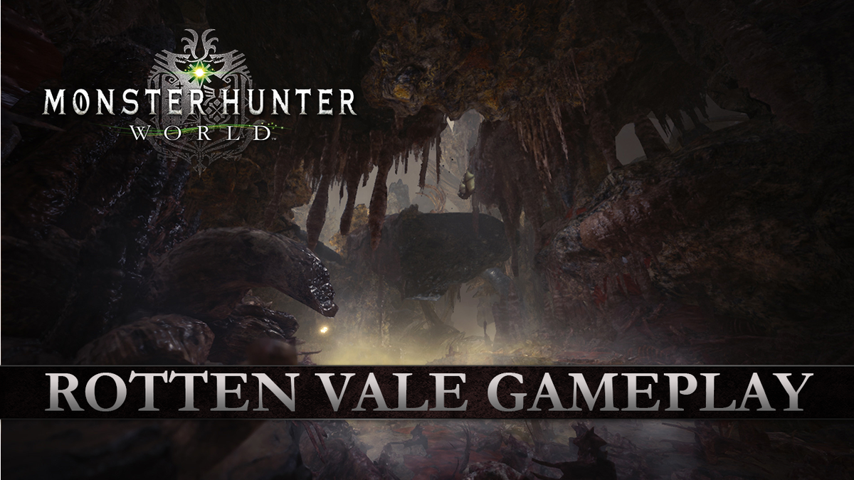 monsterhunter's tweet photo. The Rotten Vale is a treacherous placed filled with danger and peril.. are you prepared to face the challenges?

📺 https://t.co/HCn6pduZ0I https://t.co/ZJ3SYfFhN4