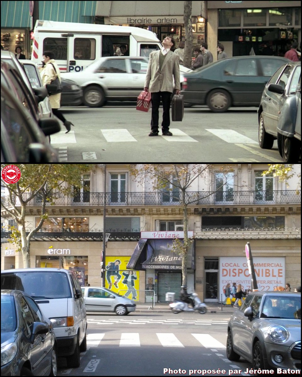 PanameUrbex's tweet photo. Bernie (#Dupontel 1996) 12 rue #Pernelle 75004 #Paris Vue sur le bvd de #Sebastopol Photo proposée par @wadael #Bernie #Pelle #AuRevoirLàHaut @cgirard @Mairiedu4e https://t.co/kYxazaAj4x