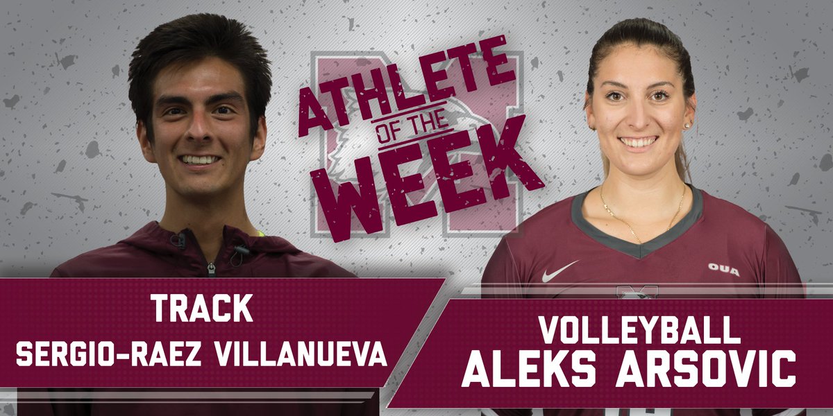 The duo of <a href="/Mactrackvids/">Mactrack</a>' Sergio Raez Villanueva and women's volleyball's <a href="/alarsovic/">Aleks Arsovic</a> are the <a href="/PitaPitCanada/">Pita Pit Canada</a> Athletes of the Week.

Read on to find out why ⬇️

marauders.ca/news/2018/1/15…