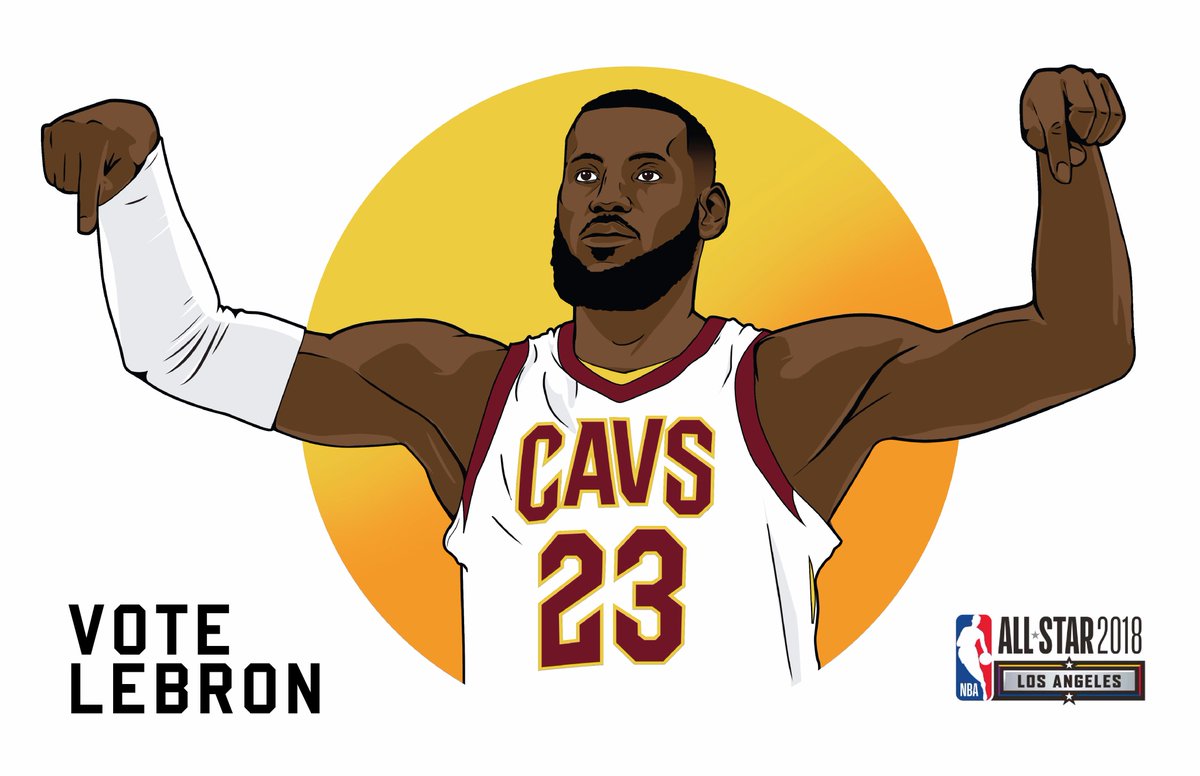 #NBAVote <a href="/KingJames/">LeBron James</a>