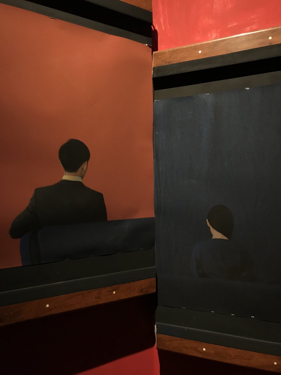 its_willyu's tweet photo. The #RalaSalon at #DProjectSpace immerses you in feelings of romance, loneliness, passion. Was feeling strong In The Mood For Love vibes from this piece. It's tucked away in the basement of an office building. Once you step in, it's like you've entered a secret getaway. #RalaChoi https://t.co/CN2kvngT1a
