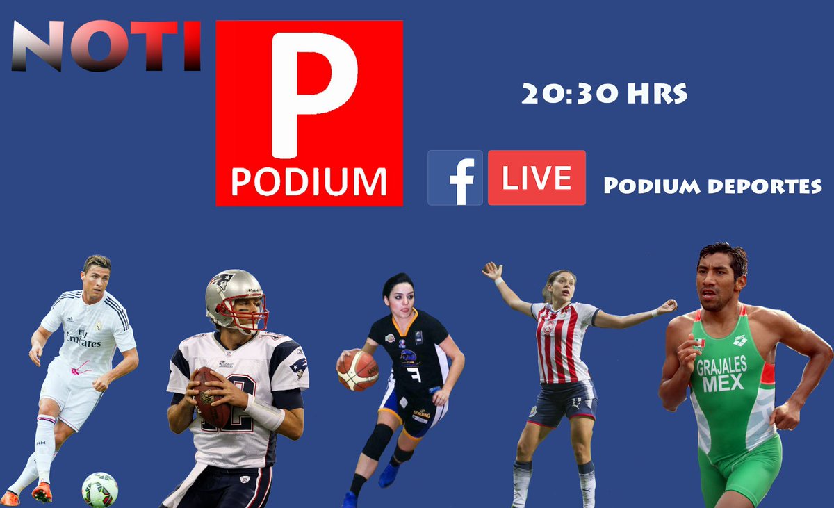 jardinizquierdo's tweet photo. Recuerden que esta noche es de #NotiPodium a las 20:30 hrs con la mejor información deportiva con @mariaanCanela , #BrunoLira y @jose_zubi87 los esperamos en #FBLive Podium Deportes https://t.co/HBWbWaTRnA