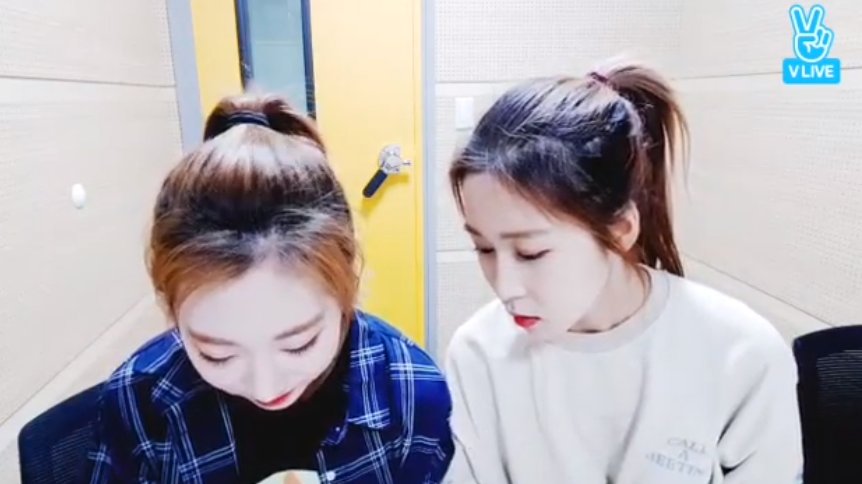 11. WJSN's Yeonjung and Dayoung sang along to Joy's OST (Yeowooya)  http://www.vlive.tv/video/26139/ 
