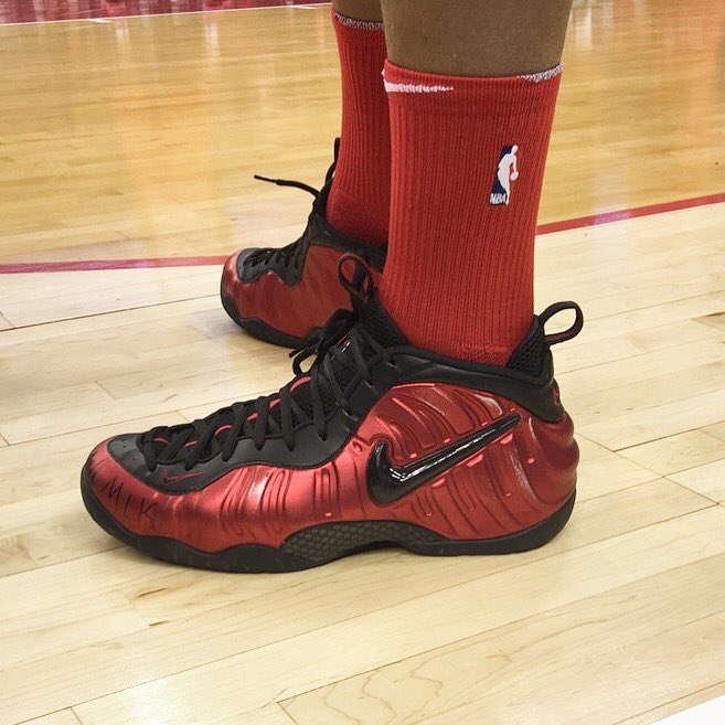 NBA's tweet photo. Markieff Morris’ #NBAKicks for #MLKDay! https://t.co/Y3m185hRXf