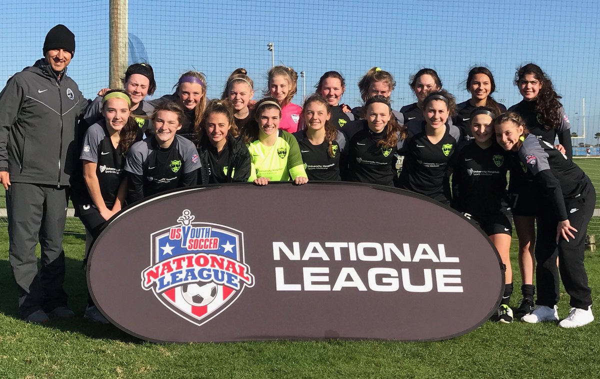 ClevForceSC's tweet photo. BIG CONGRATS to our 03 Girls Black team on clinching an automatic bid for the US Youth National Championships in July!!! We will learn about a possible @NationalLeague Championship in March, but it’s time to celebrate today’s achievement! https://t.co/SBFSTCDnTc