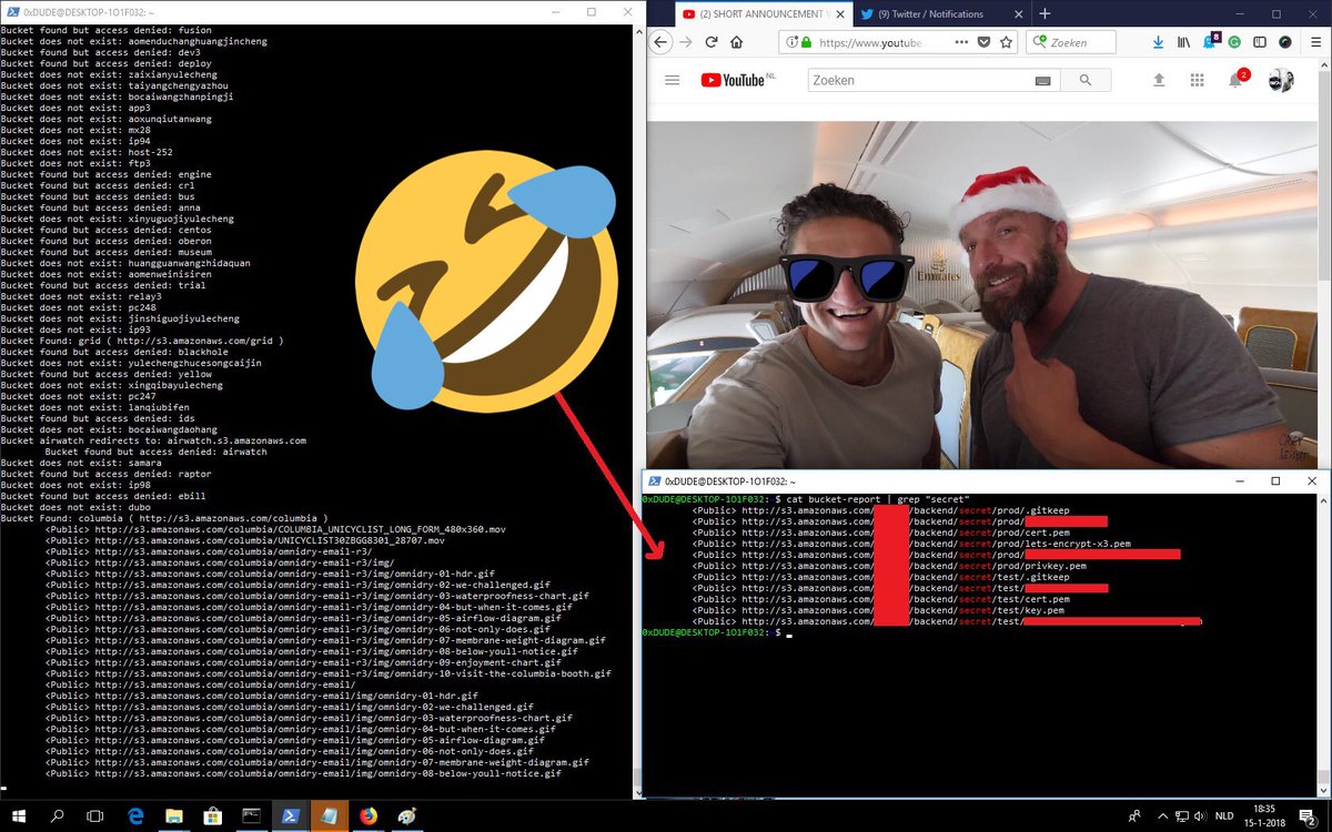 0xDUDE's tweet photo. The best place to store your private keys of your production environment is probably NOT a public Amazon AWS S3 bucket. This is a top 500 “Cybersecurity” company btw. :-) https://t.co/8Vu7mGpwox