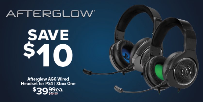 pdp ps4 afterglow ag6 headset