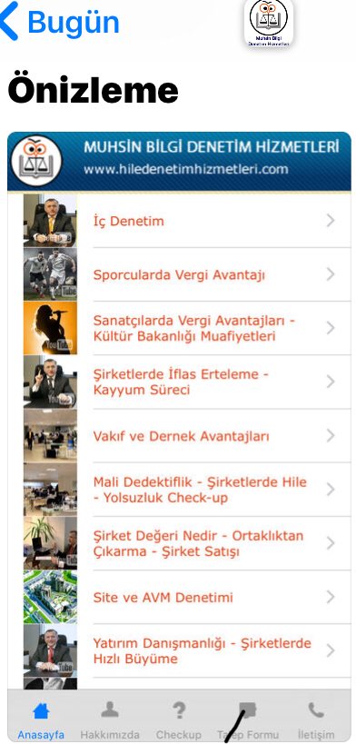 Size hizmet için Telefon uygulamalarındayız