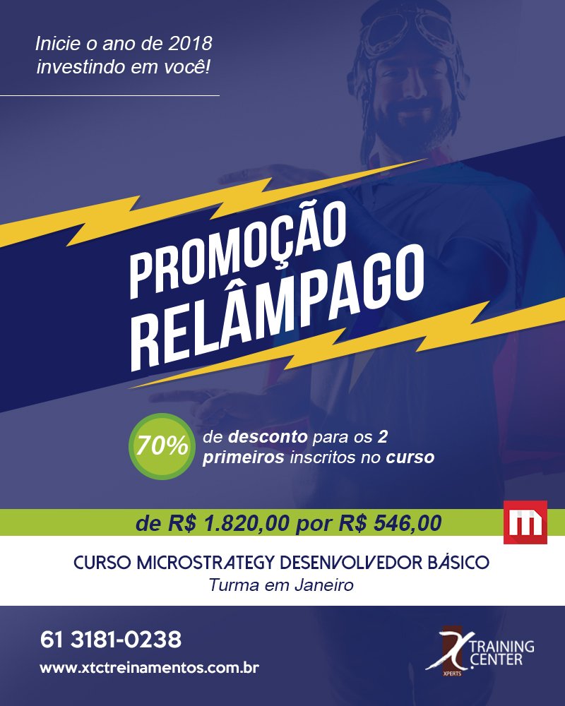xpertstc's tweet photo. A oferta Relâmpago chegou!

venha para a Xperts!
#bi #microstrategy #cursos #ti https://t.co/EldBNCgLp7