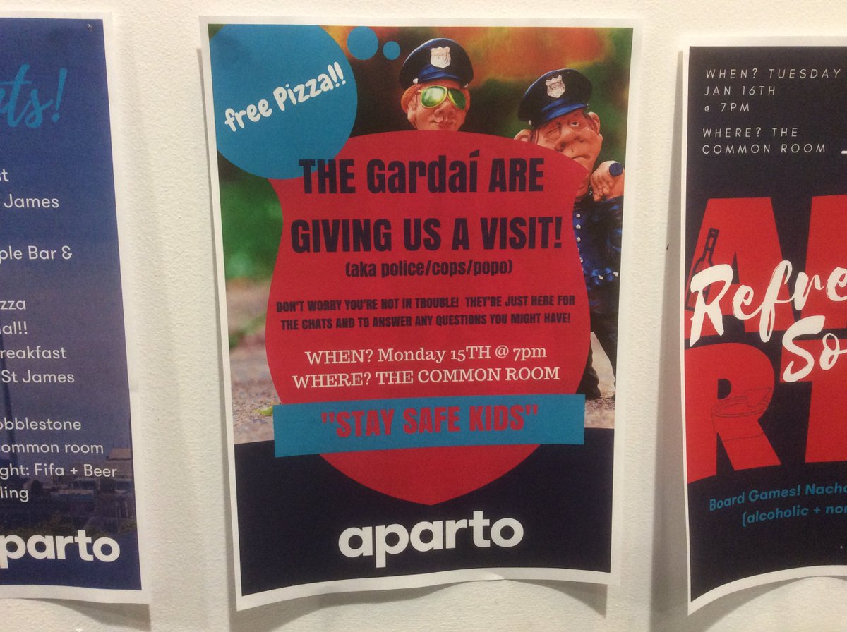 Abourke3Aoife's tweet image. There’s free pizza downstairs right now. 
@ApartoStudent #BinaryHub