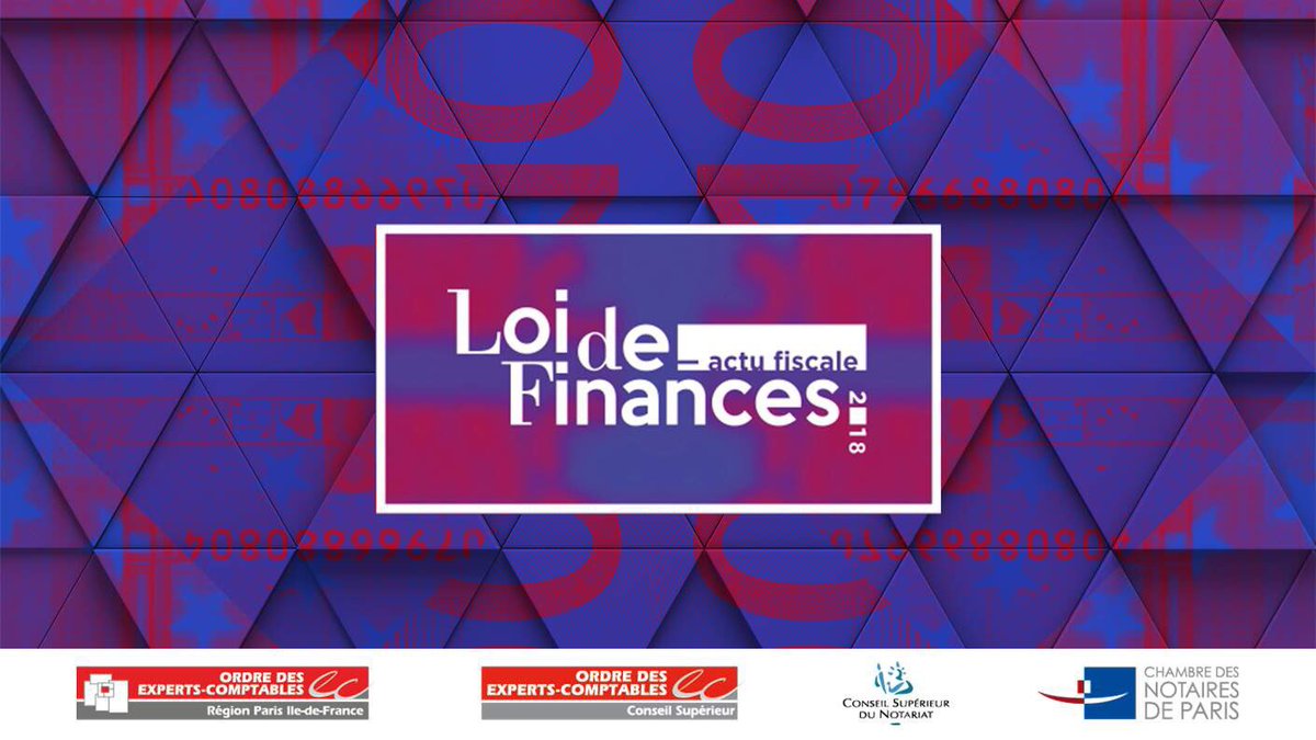 NotairesdeParis's tweet photo. #LF2018 | Retrouvez ici le support de la présentation de la loi de #finances 2018 par les #notaires et les #ExpertsComptables : 
🏭 Fiscalité des #entreprises
👩🏼‍💼 Fiscalité des particuliers
💰 Fiscalité du patrimoine

➡️ https://t.co/gehq7GACVV https://t.co/emoeaeYYog