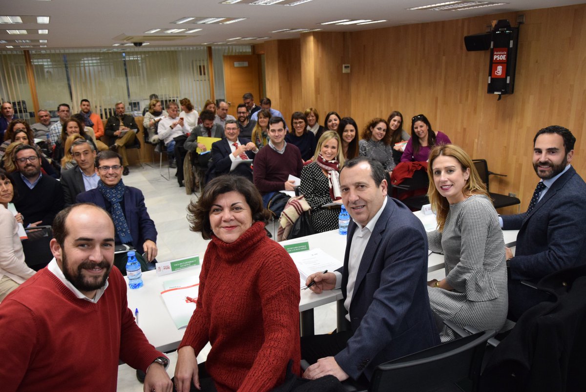 Hoy <a href="/PSOEmalaga/">PSOE de Málaga</a> ha aprobado la creación de un grupo de trabajo para mejorar nuestros resultados en las elecciones municipales de 2019. Afrontamos 2018 con ilusión, ganas y fuerzas renovadas, centrad@s en el empleo y la mejora de la sanidad, la educación y los servicios sociales.