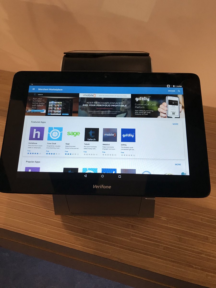 Verifone tweet media