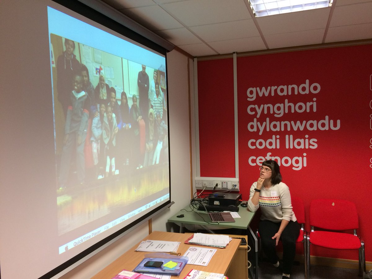 A pleasure to hear about some of the terrific rights work being done by my Community Ambassador groups across Wales, + plans for 2018!